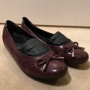 Geox leather flats
